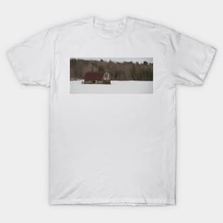 The old barn in the woods T-Shirt